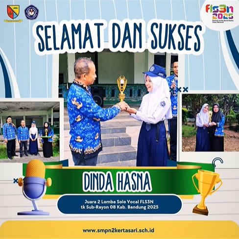 Juara 2 FLS3N cabang Solo Vocal tk Sub-Rayon 08